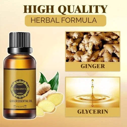 Lymphatic Drainage Ginger Oil -(🔥 Last Day Promotion🔥）