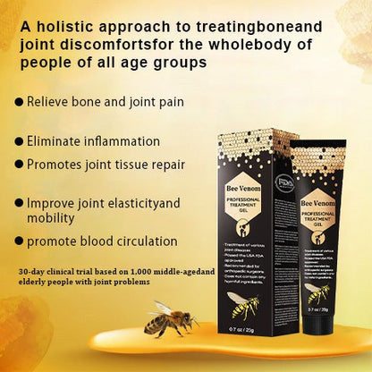 🐝🐝LOVILDS™ New Zealand Bee Venom Joint Relief Gel(New Zealand Bee Extract - Specializes in the treatment of orthopedic conditions and arthritic pain)